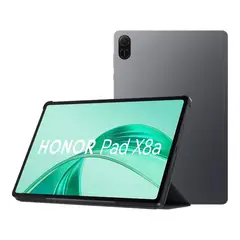 HONOR - Tablet PAD X8A, 11" FHD, WiFi, 4GB/ 128GB, Android 14 + Flip cover, Gris espacial