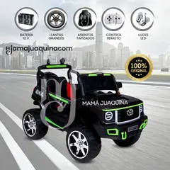 TOYOTA - Carro a Bateria para Niños «ALTOYIN» Black