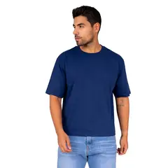 NEW YORK STARS - HPolosBoxy Fitt Azul