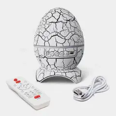 GENERICO - Proyector Galaxia Parlante Bluetooth Huevo de Dinosaurio