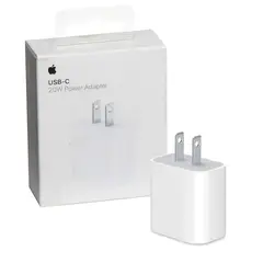 APPLE - Cargador USB-C para iPhone iPad 20W