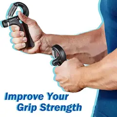 GENERICO - Hand Grip Ejercitador de Manos Ajustable 60 kg