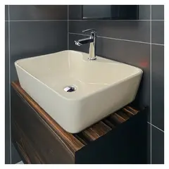 STONE - BOWL CUADRADO ADELINE BONE -