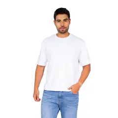 NEW YORK STARS - HPolos Boxy Fitt Blanco