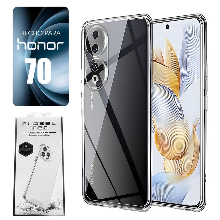 Space Case Para Honor 70 Transparente