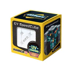 QIYI - Geekcuber Cubo 3x3 Warrior M magnético + UV Coated