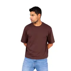 NEW YORK STARS - HPolosBoxy Fitt Marron