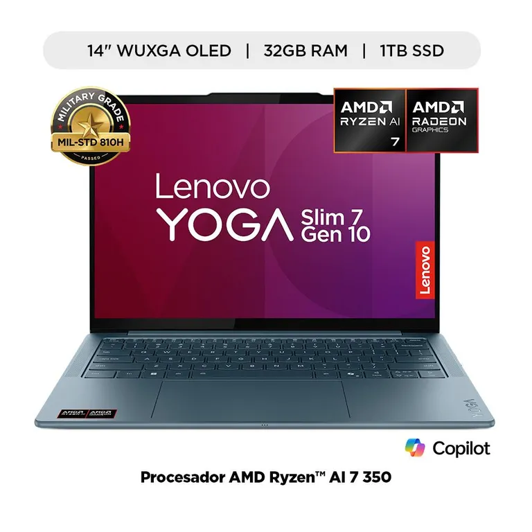 Laptop Yoga Slim 7 AMD ryzen 7 RAM 32gb SSD 1TB 14