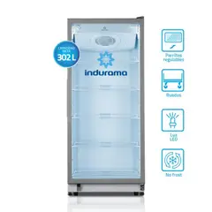 INDURAMA - Vitrina Exhibidora NoFrost VFV 520 SZ BLA