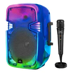 EVERSOUND - Parlante Bluetooth Bristol FX 8" - EV 1001 con Micrófono Alámbrico