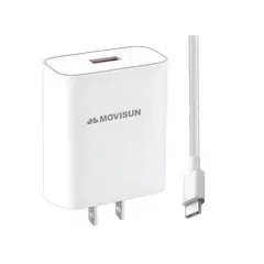 MOVISUN - CARGADOR CARGA RAPIDA 225W MQC TIPO C para MOTOROLA LG