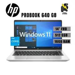 HP - LAPTOP PROBOOK 640 G8 / INTEL CORE I5-1145G7 / DISCO 512 GB SSD/ 16 GB RAM /14 FULL HD