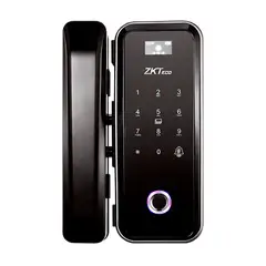 ZKTECO - GL300L Cerradura para puerta vidrio con huella Izq