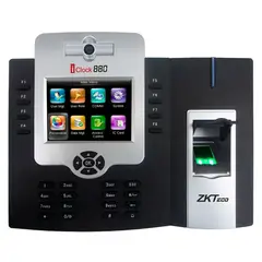 ZKTECO - ICLOCK880 Control Biometrico de Acceso y Asistencia por Huella y Tarjeta