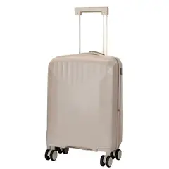 GENERICO - Maleta de viaje cabinera 20 pulgadas - Gris claro