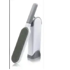 GENERICO - Removedor de Pelo de Mascota Cepillo Quita Pelusa plomo