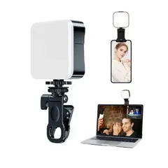 GENERICO - Luces Led Selfie Fotografia Mini Con Clip Celular Tablet