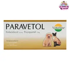GENERICO - Antiparasitario PARAVETOL caja x32 comprimidos