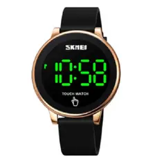 SKMEI - Reloj digital 1842 con correa de gel de sílicona