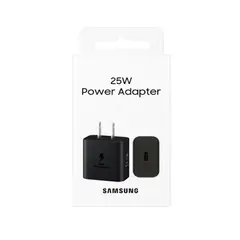 SAMSUNG - Adaptador De Pared 25w Gan Para Galaxy A56 Negro