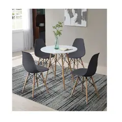 TU MESITA - Mesa de Comedor Vintage Saori 080 mts color Blanco