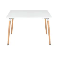 TU MESITA - Mesa Práctica de Comedor Alanis Rectangular color Blanco