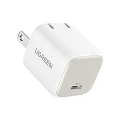 UGREEN - Cargador Type C de 30W para iPhone 17, iPad Pro Plegable GaN Nexode Carga Rapida