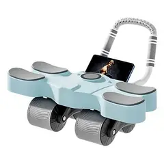 GENERICO - RODILLLO DE 4 RUEDAS Y 4 CODERAS CON SISTEMA DE REBOTE