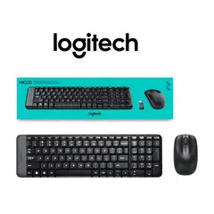 LOGITECH - Teclado + Mouse MK220 inalámbrico