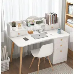 NACION MUEBLES - ESCRITORIO PREMIUM FRANCIA COLOR BLANCO