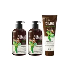 SUMAQ - KIT DE SACHA INCHI - SHAMPOO + ACONDICIONADOR + MASCARILLA-