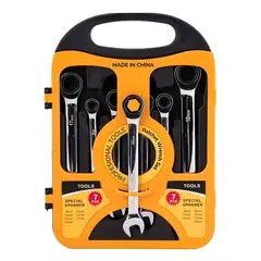 PENTHA - Juego de Llaves Mixtas Combinadas 8, 10, 12, 13, 14, 17 y 19mm