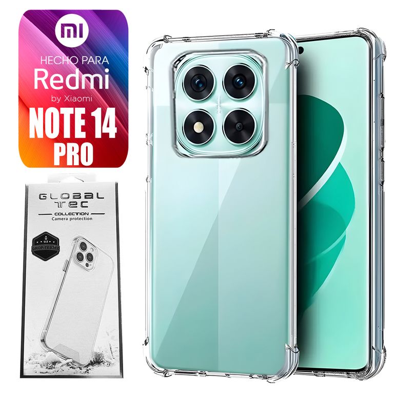 Space Case Para Xiami Redmi Note 14 Pro Transparente
