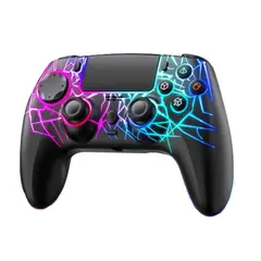 SEISA - Mando Joystick Bluetooth Para Ps4 Inalambrico Rgb PC