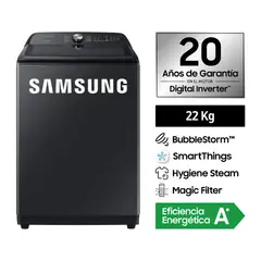 SAMSUNG - Lavadora WA22A8377GVPE 22kg