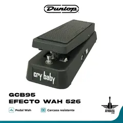 DUNLOP - GCB95 Pedal de Efecto Wah 526