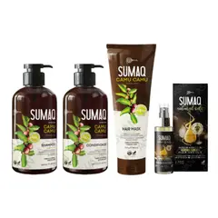 SUMAQ - KIT DE CAMU CAMU - SHAMPOO + ACONDICIONADOR + MASCARILLA + ACEITE -