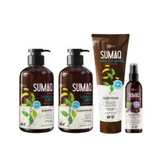 SUMAQ - KIT DE UÑA DE GATO - SHAMPOO + ACONDICIONADOR + MASCARILLA + MAIZ MORADO -