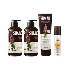 SUMAQ - KIT DE QUINUA NEGRA - SHAMPOO + ACONDICIONADOR + MASCARILLA + BIFASICO -