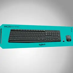 LOGITECH - Teclado & Mouse MK120 Anti salpicaduras