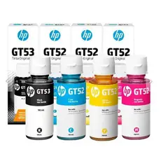 HP - KIT Tinta GT52 y GT53 Precio por 4 unidades Pack