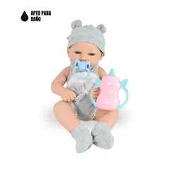 GENERICO - Juguete Muñeca Bebé de Goma Realista 40cm