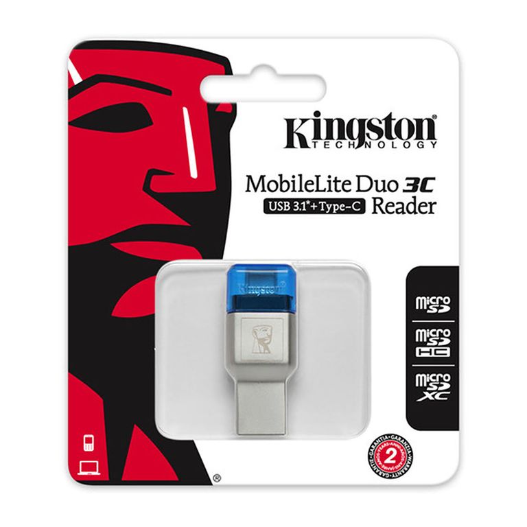 Lector De Tarjetas MOBILITE DUO 3C Negro