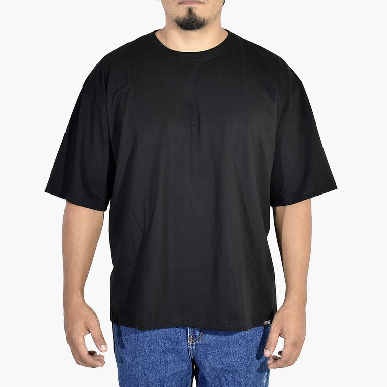Polo Oversize Negro Moda Urbana