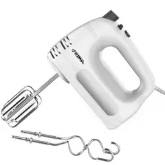 PRIMA - Batidora de mano 6 Velocidades 400W BLANCO