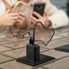 KUZLER - Cargador Cubo 20w + Cable Carga Super Rápida