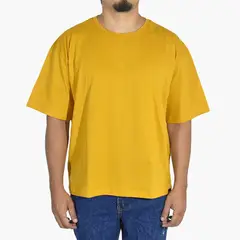 YONISTERS CLOTHING - Polo Oversize Amarillo Posh Moda Urbana