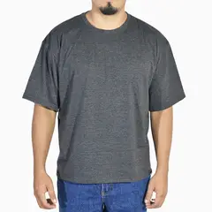 YONISTERS CLOTHING - Polo Oversize Plomo Oscuro Moda Urbana