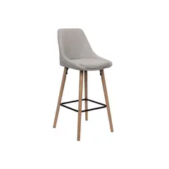 NIHM - Silla Alta de Bar Beat Gris