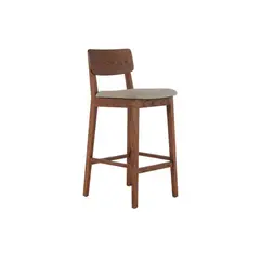 NIHM - Silla Bar de Madera Mel Cream